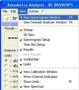 Start slot analyser